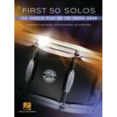 First 50 Solos You Should Play on Snare Drum noty pre malý buden