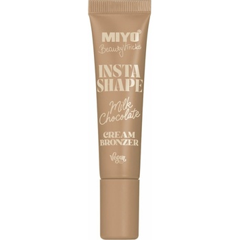 Miyo Insta Shape krémový bronzer na tvár milk chocolate 15 ml