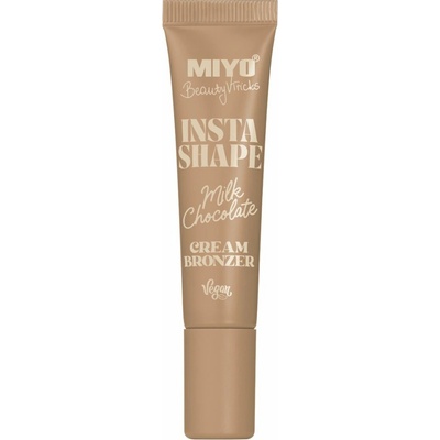 Miyo Insta Shape krémový bronzer na tvár milk chocolate 15 ml