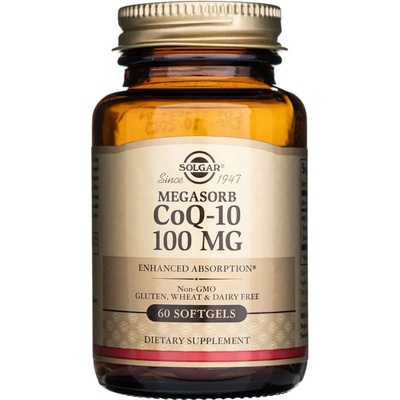 Solgar Megasorb CoQ-10 100 mg 30 mäkkých gélov