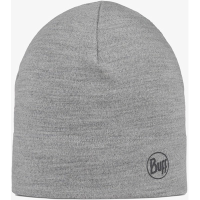Buff Merino Midweight Beanie melange cloud