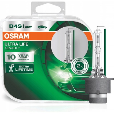 OSRAM D4S ULTRA LIFE Xenarc 35W 42V P32d-5, BOX ks (66440ULT-HCB)