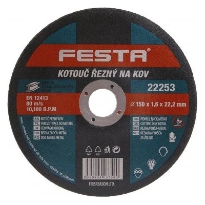 Festa Kotouč řezný 150 x 1,2 mm 122219