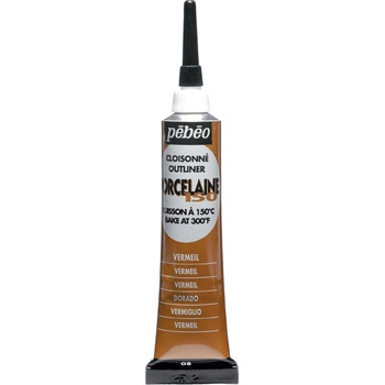 Pébéo Porcelaine 150 Контур за порцелан Vermeil Gold 20 ml 1 бр (036-008)