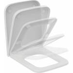 Ideal Standard Тоалетна чиния Ideal Standard Atelier Blend Cube с плавно затваряне, гланцово бяла (T392701)