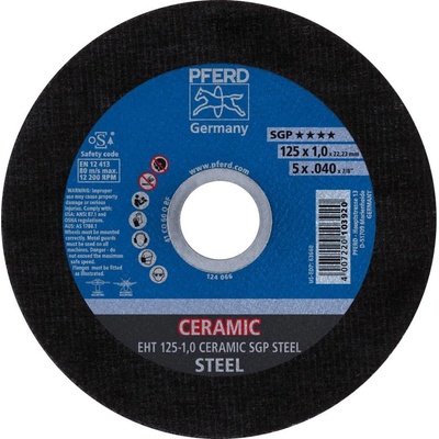 Pferd Rezný kotúč rovný 125 mm 61312510 25 ks