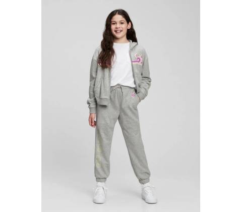 Gap Detské tepláky & Disney Sivá