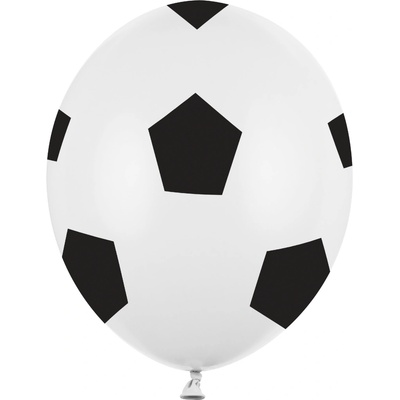 PartyDeco Balónky Fotbalový míč 30 cm