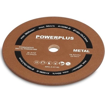 POWERPLUS POWACG7010 100x10x3,5 mm