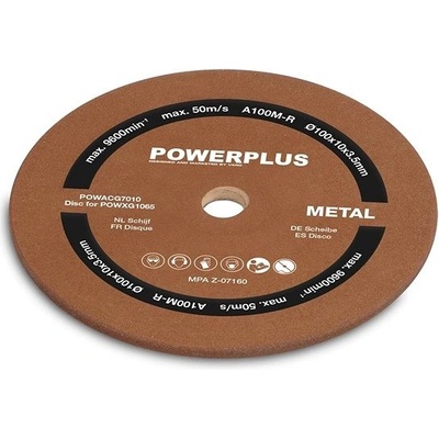 POWERPLUS POWACG7010 100x10x3,5 mm