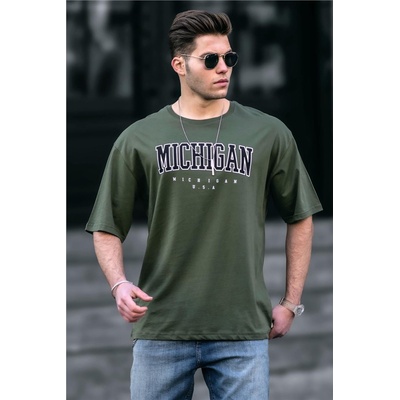 Madmext Мъжка тениска 4957 - Каки 290697 (290697_Хаки)