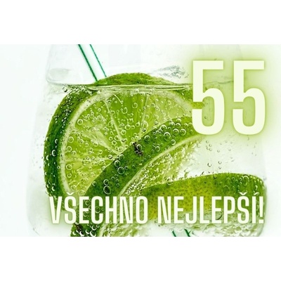 Kartička k narozeninám 55