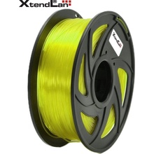 XtendLAN PLA 1,75mm průhledný 1kg žlutý