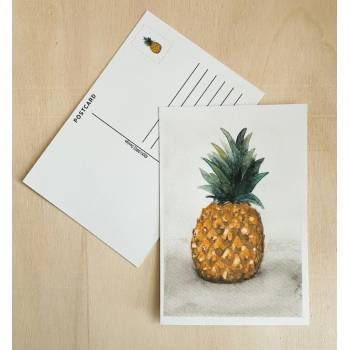 Ananas – pohlednice