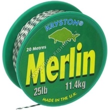 Kryston šnúra Merlin Fast Sinking Braid Zelená 20m 25lb