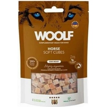 Woolf Dog Soft Cubes Horse 100 g