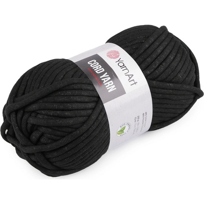 Pletací příze Cord Yarn 250 g Varianta: 17 (750) černá, Balení: 1 ks 49605/120837/239232