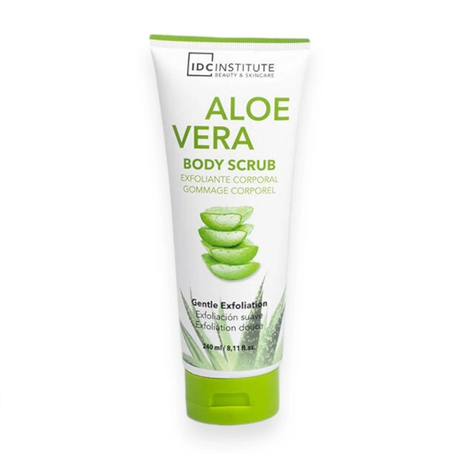 IDC Aloe Vera Body Scrub tlov scrub s aloe vera 240 ml od 165 K -  Heureka.cz