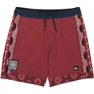 Quiksilver Бански гащета Quiksilver Surfsilk NMD 18´´ swimming shorts - Red (Burnt Russet)