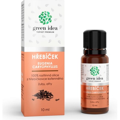 Green idea Hřebíček 100% silice10 ml – Zboží Dáma