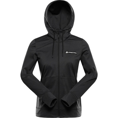 Alpine Pro Дамска бързосъхнеща суитшърт с cool dry ALPINE PRO ORESA black ALPINE PRO | Cheren | ЖЕНИ | XS