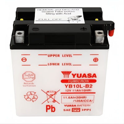 YUASA Yumicron 12V 11Ah right+ YB10L-B2