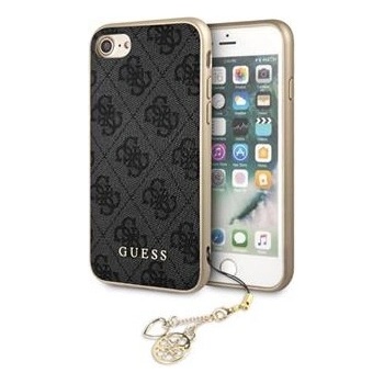Pouzdro Guess Charms Hard Case 4G iPhone 7/8/SE2020/SE2022 šedé