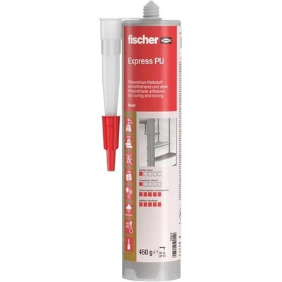 Fischer 567691 - Konstrukční lepidlo Express PU 310 ml - béžové