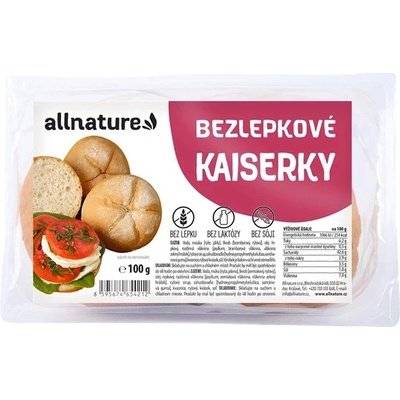 ALLNATURE Bezlepkové kaiserky 100 g