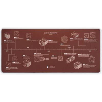 Noctua Подложка за бюро Noctua - NP-DM3, 90 x 40 cm, мека, кафява (NP-DM3)