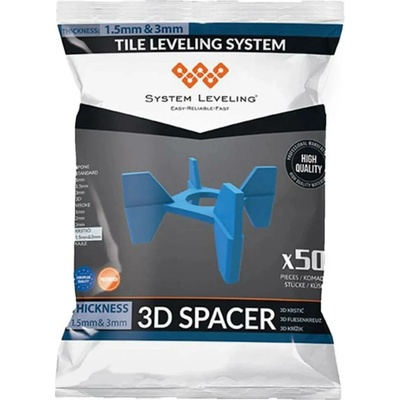 3D křížky (50ks) System Leveling D.O.O. SL5502