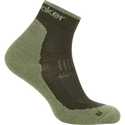 Icebreaker Мъжки туристически чорапи Icebreaker Merino Hike+ Light Mini Walking socks - Dark Loden / Lichen - размер 44, 5-46, 5 (EU) (201-9227-0513)