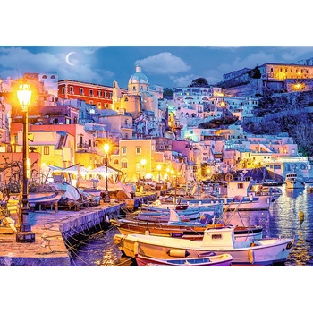 Trefl - Puzzle Procida island by night, Italy - 1 000 piese