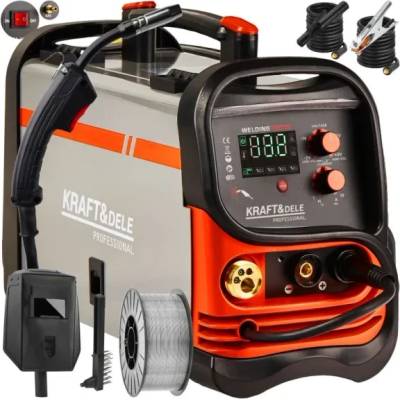 Kraft & Dele Комбиниран инверторен телоподаващ апарат - електрожен KraftDele KD1883/ 250A (KD1883)
