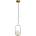 Candellux Пендел CORDEL 1xG9/28W/230V златист (CA0954)