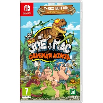 Microids New Joe & Mac Caveman Ninja [T-Rex Edition] (Switch)