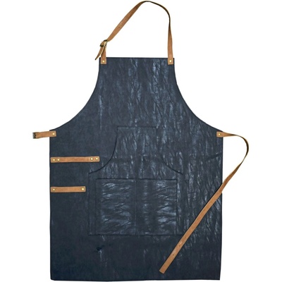 L-Merch Unisex zástěra NT5260 Dark Grey 85x75cm