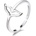 Silenti Jewelry Сребърен пръстен "Интелигентност" - 7 - 54.5мм (17.2мм диам. )