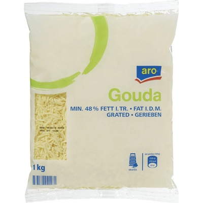 Aro Gouda 48% strouhaný chlaz 1000 g