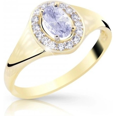 Cutie Jewellery prsten ze zlata se zirkony Z8055 10 X 1