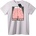 NOONEBRAND Тениска GRL PWR - XL, White