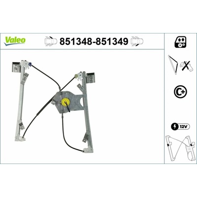 Mechanizmus zdvíhania okna VALEO 851348