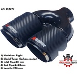  Накрайник Ауспух -4277 -Akrapovic- 452-R : 2x90mm ('254277)