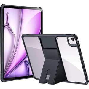 Apple XUNDD калъф за iPad Air 13 (2026-2024) & Pro 12.9 - TPU+PC, подставка, Airbag, протектор - черен