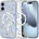 Tech-Protect Калъф Tech-Protect FlexAir MagSafe за iPhone 17 - Маргаритки с листа (5906302319572)
