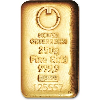 Münze Österreich zlatá tehlička 250 g