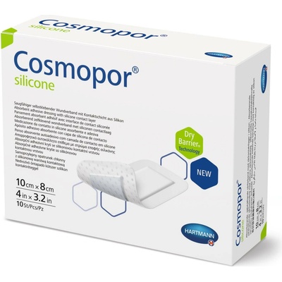 Hartmann Náplast Cosmopor Silicone 7,2 x 5 cm
