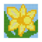 Bright Toys Мозайка с пиксели Bright Toys, 24x24 пиксела - Нарцис (BT24012)