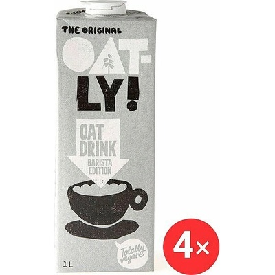 Oatly ovsený nápoj Barista 4 x 1 l