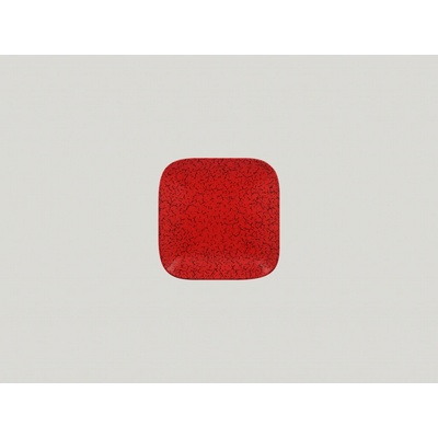 RAK Ruby talíř čtvercový 15 x 15 cm červená RAK-RBAUSP15
